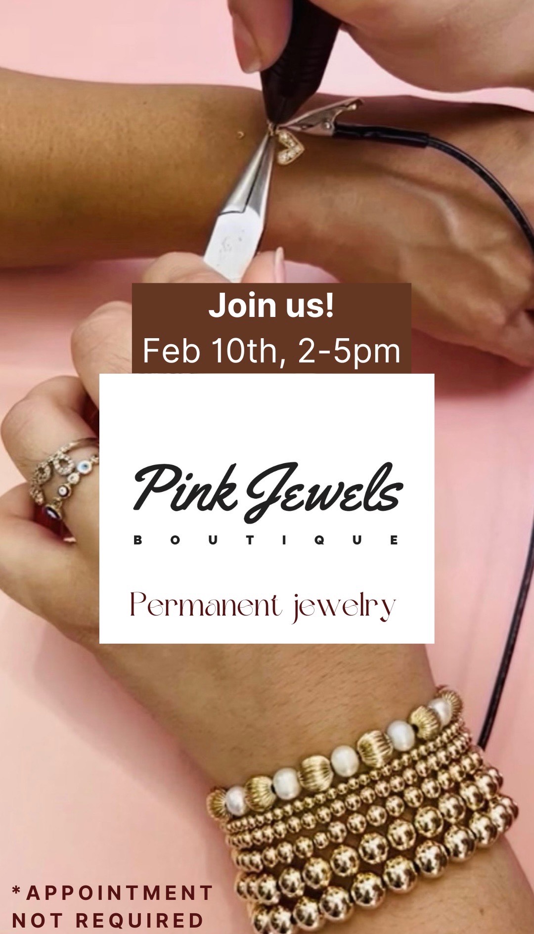 Pink Jewels Jewelry Event Feb 10th 